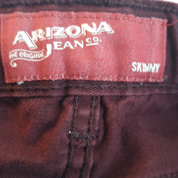 Arizona Girl's Skinny Jeans sz. 10 Regular - Picture 3 of 4